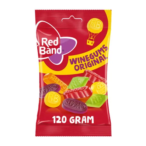 Red Band Sachets Winegums 120g