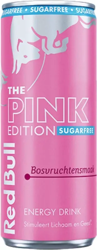Red Bull Pink Edition Sugar Free 25cl