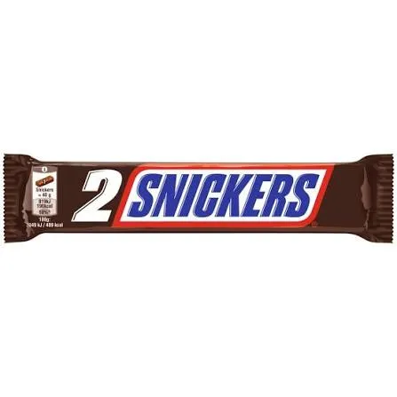 Snickers Bar 2-Pack 80g