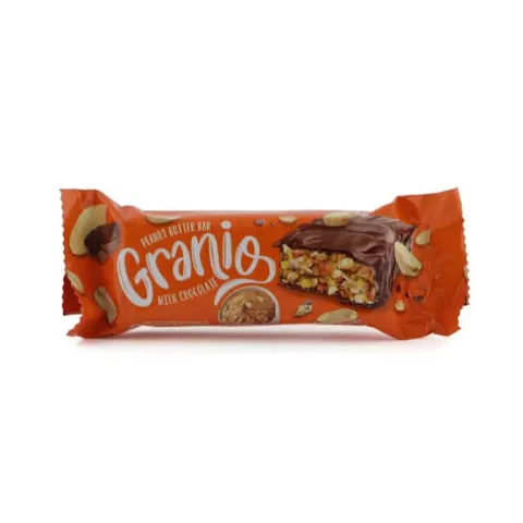 Granio Chocolate Peanut and Peanut Butter Bar 40gr