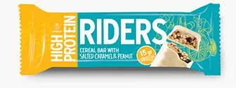 Riders High Protein Bar Salted and Caramel 50gr