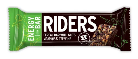 Riders Energy Bar Nuts and Cafeine 40gr