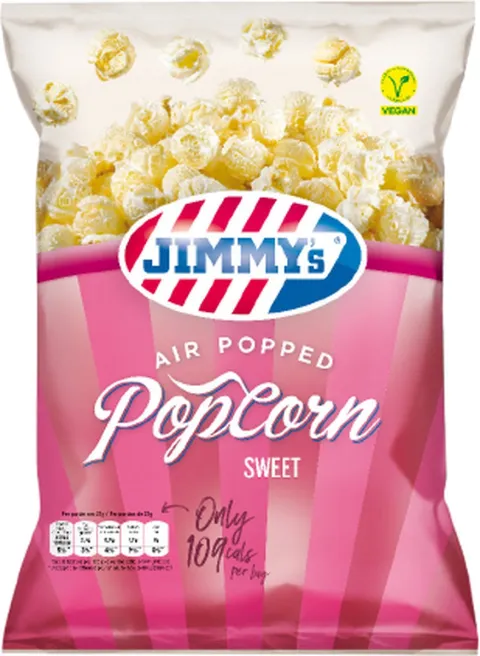 Jimmy's Popcorn Air Popped Sweet 27g