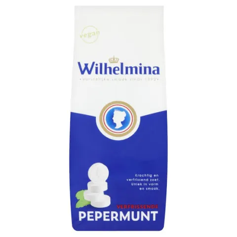 Fortuin Wilhelmina Pepermunt 200g