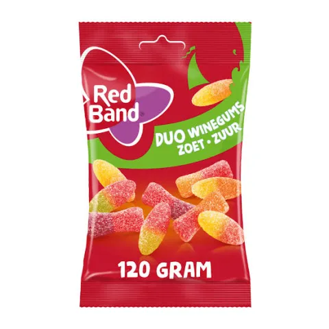 Red Band Sachets Duo Winegums 120g