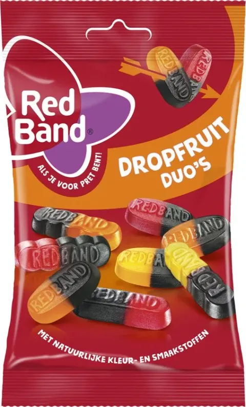 Red Band Sachets Sterklasse Dropfruit Duo's 90g