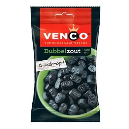 Venco Dubbelzoute Drop 120g