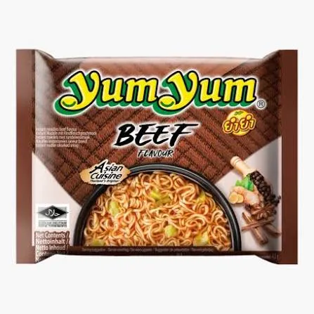 Yum Yum Beef Noodles Soupe 60g