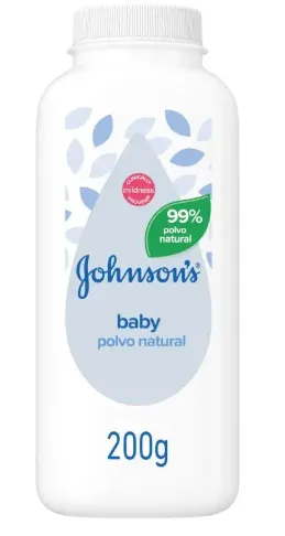 Johnsons baby powder 200gr natural