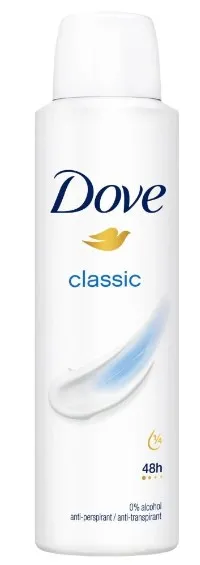 Dove deospray 150ml classic