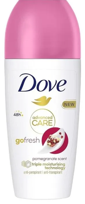 Dove deo roll-on 50ml pomegranate