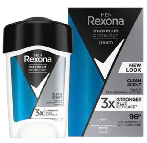Rexona deo stick 45ml men max protection clean scent