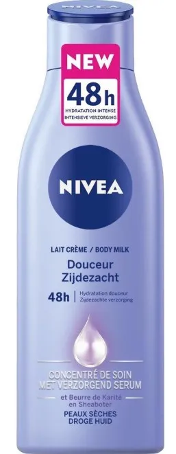 Nivea body lotion 250ml silkt soft