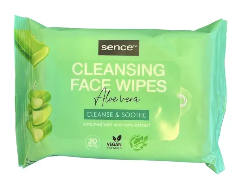 Sence Gezichtsdoekjes 20pcs Aloe vera