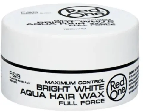Red One haarwax 150ml bright white aqua