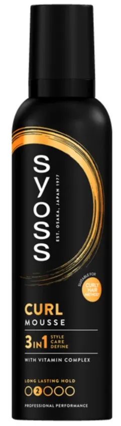 Syoss Styling mousse 250ml curl 2