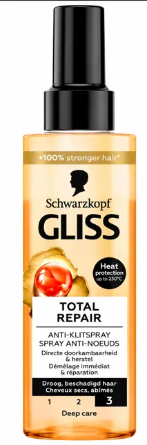 Gliss Kur Anti Tangle Spray 200ml total repair