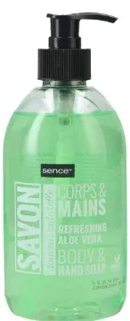 Sence handzepp 500ml aloe vera