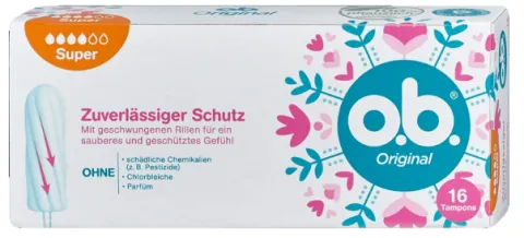 OB Original Tampons 16pcs Size super