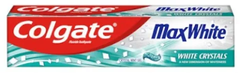 Colgate Toothpaste 100ml Max white clean crystal