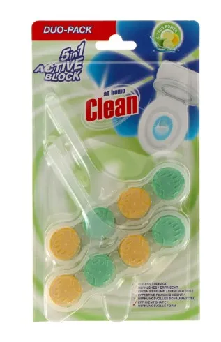 At Home clean Toilet Block 2x45gr citrus