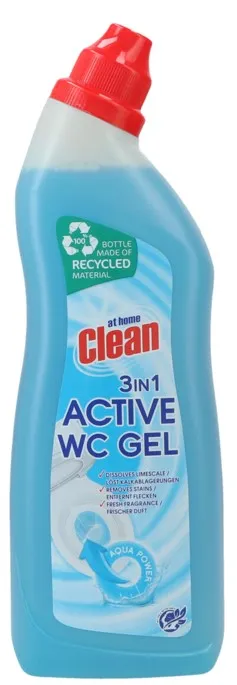 At Home Clean Toilet Cleaner 750ml Gel 3in1 Aqua Power