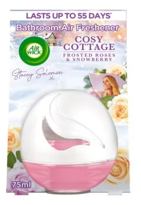 Air Wick Air Freshener 75ml Active Fresh Liquid Frosted Roses & Snowberry