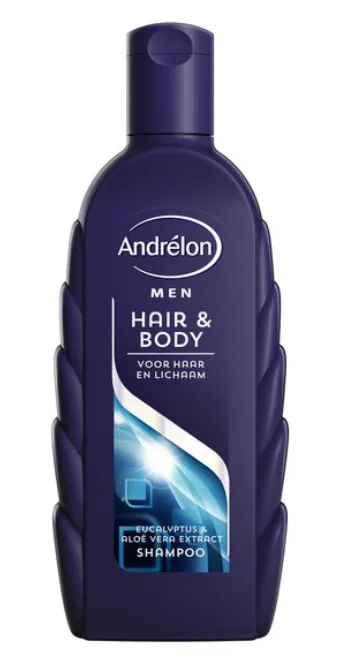Andrelon Shampoo 300ml Men Hair & Body