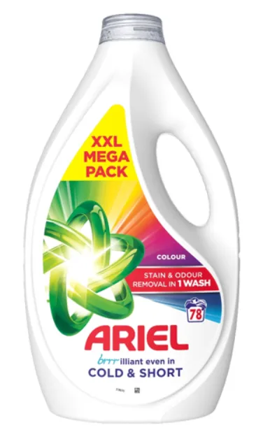 Ariel Laundry Detergent 2418ml 78sc color