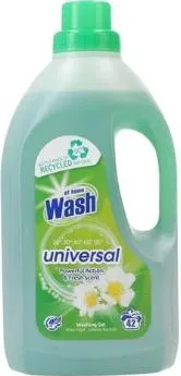 At Home Wash Laundry Detergent 1500ml 42sc Universal