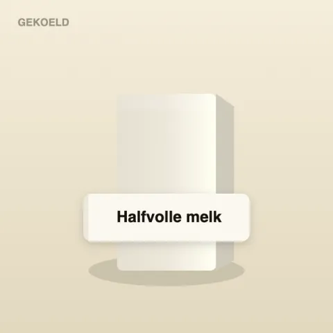 Halfvolle melk