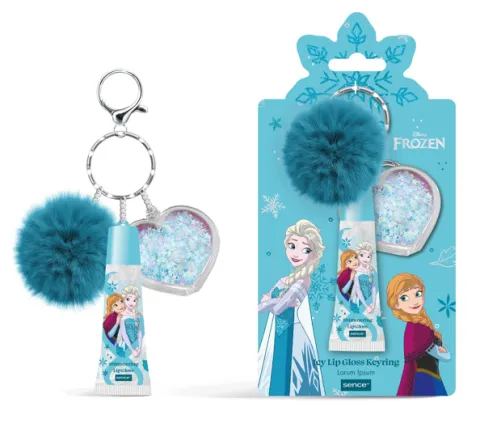 Disney Frozen Winter Wonderland Giftset 3pcs Lipgloss 10ml Keyring