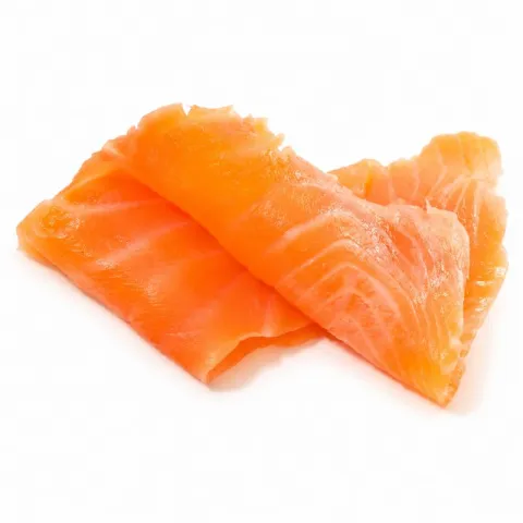 Gerookte Noorse zalm zijde gesneden 1 kilo