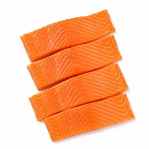 Zalmfilet porties Noors ca 600 gr 4 st