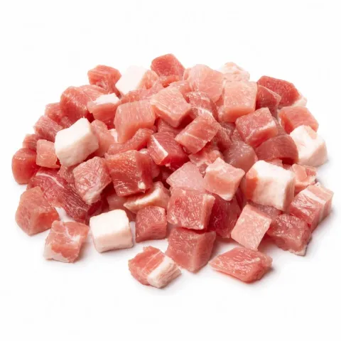 Gerookte spekblokjes ca 300 gr