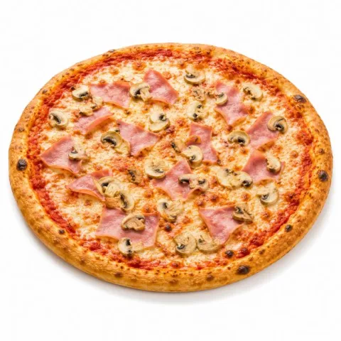 Steenoven Pizza ham en champignons 320 gr
