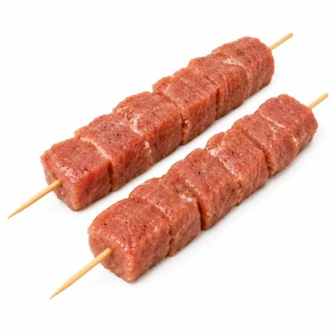 Varkenssaté ca 200 gr 2 st