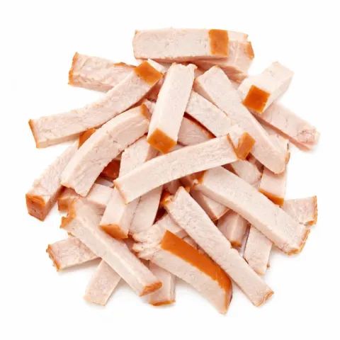 Gerookte kipfilet reepjes ca 180 gr