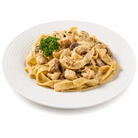 Tagliatelle met kip en bospaddestoelensaus 515 gr