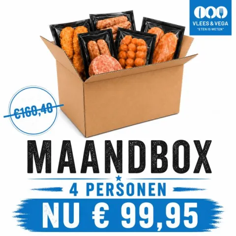 Maandbox 4 personen
